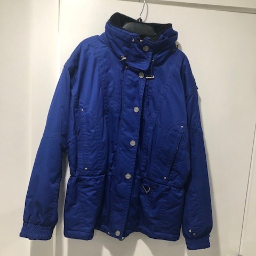 Marker Royal Blue  Ski Jacket - Size 8 - Picture 2 of 16